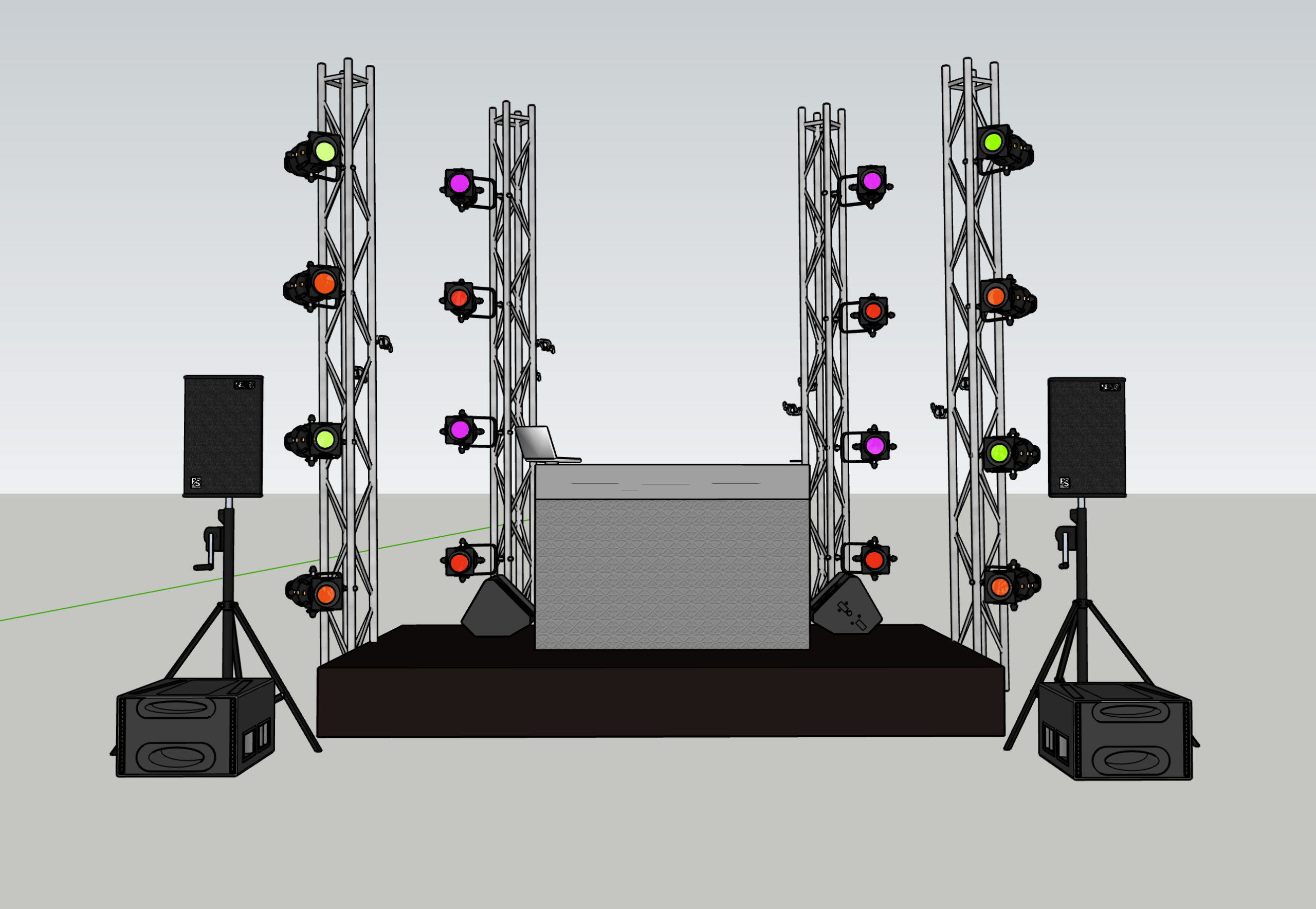 vue public setup dj